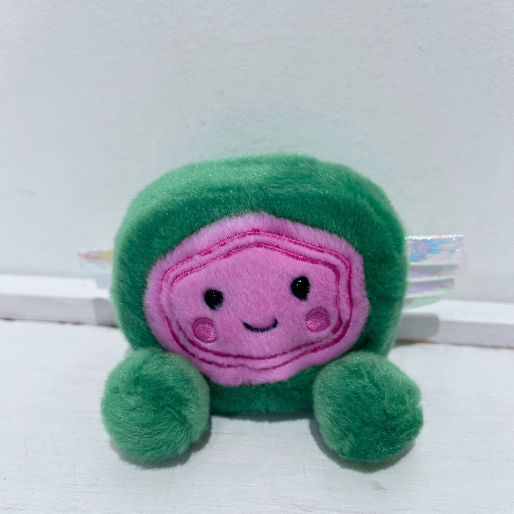 Aurora Palm Pals collection Pink and Green 5” Jetty Saltwater Taffy